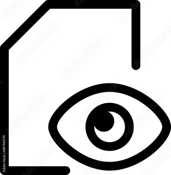 Obraz security document read-only icon
