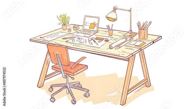 Fototapeta engineering and construction concept.