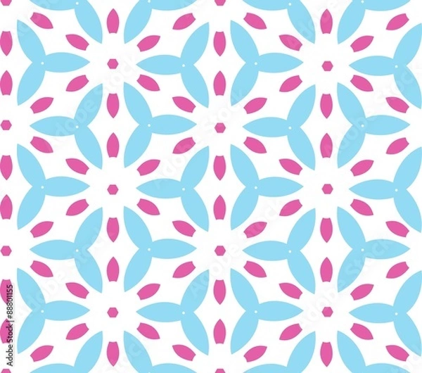 Obraz Multicolor geometric pattern in bright color