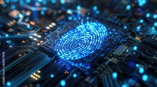 Fototapeta "The Gratuitous Collection of Biometric Data"