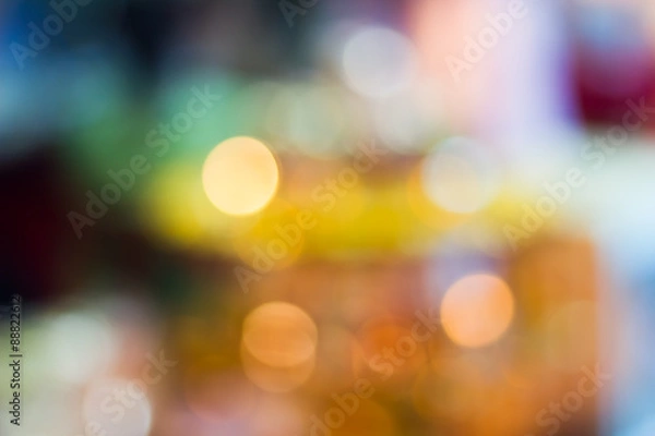 Obraz Abstract Bokeh background. 