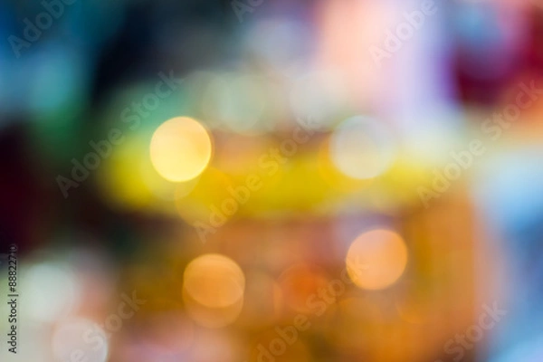 Obraz Abstract Bokeh background. 
