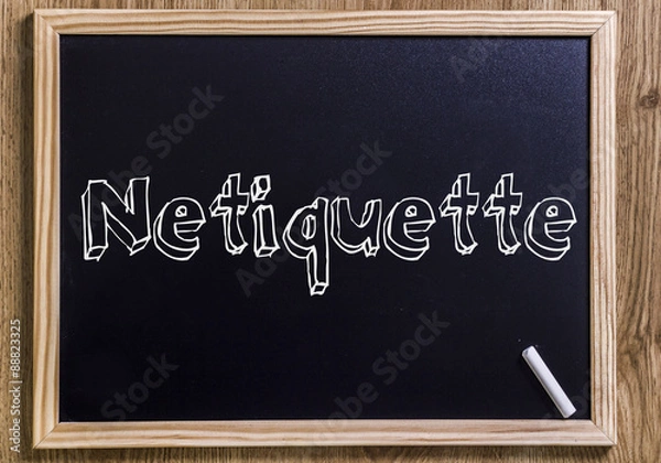 Obraz Netiquette