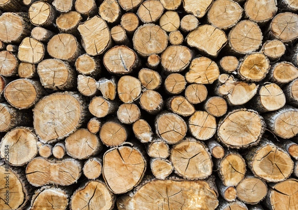 Obraz Firewood Background