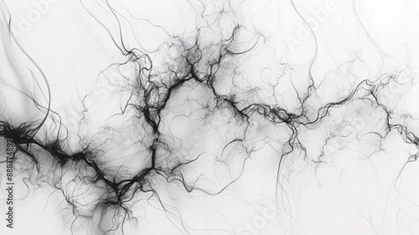 Fototapeta black and white splash  background