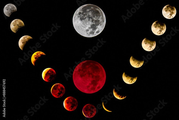 Obraz LUNAR ECLIPSE