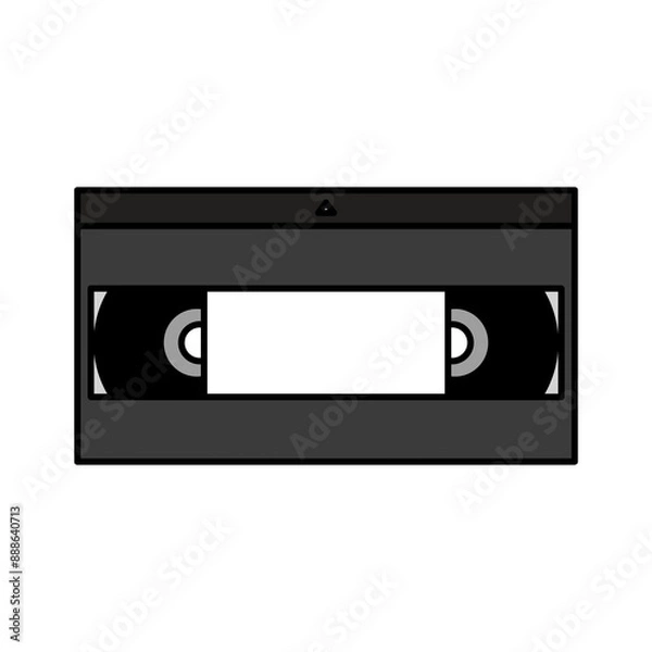 Obraz ビデオテープ　イラスト