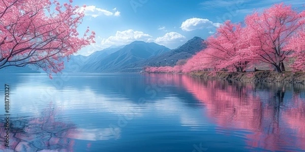 Obraz Spring Flowers Ultra High Definition Stunning Wallpaper Visuals: Diverse Artistic Inspirations from Nature, Architecture, and Abstract Design