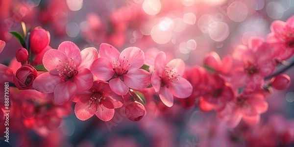 Obraz Spring Flowers Ultra High Definition Stunning Wallpaper Visuals: Diverse Artistic Inspirations from Nature, Architecture, and Abstract Design
