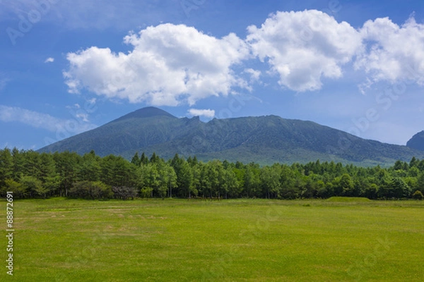 Obraz 岩手県県民の森より岩手山（岩手県八幡平市）