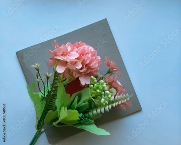 Fototapeta Bouquet of flower with blank space 