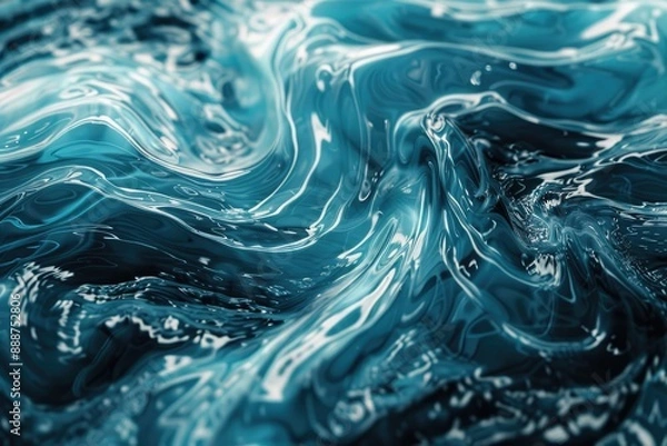 Fototapeta dynamic texture of flowing water