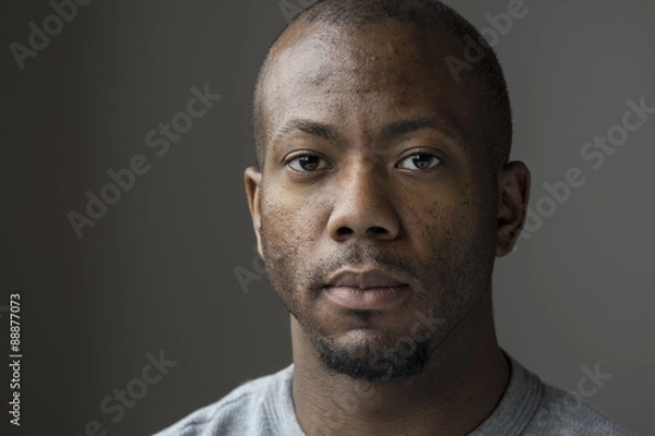 Obraz Studio portret mężczyzny Afroamerykanów