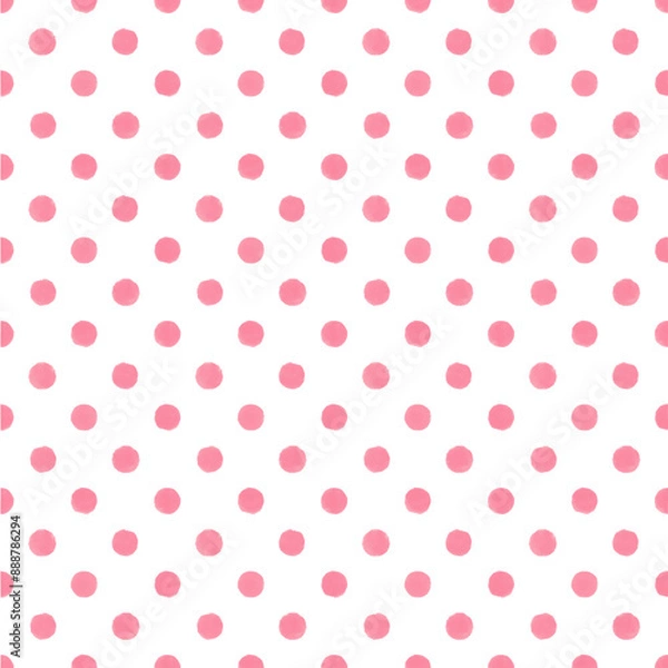 Obraz dot-crayon-white-pink