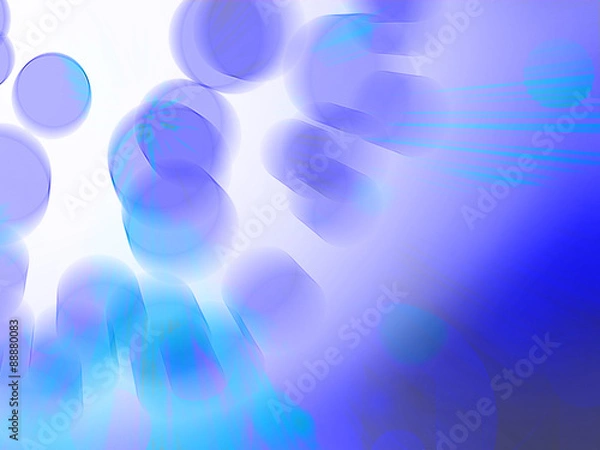 Fototapeta Abstract speed lines background. Radial motion blur