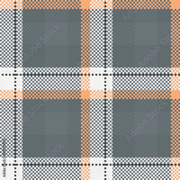 Obraz Tartan Seamless Pattern. Gingham Patterns Template for Design Ornament. Seamless Fabric Texture.