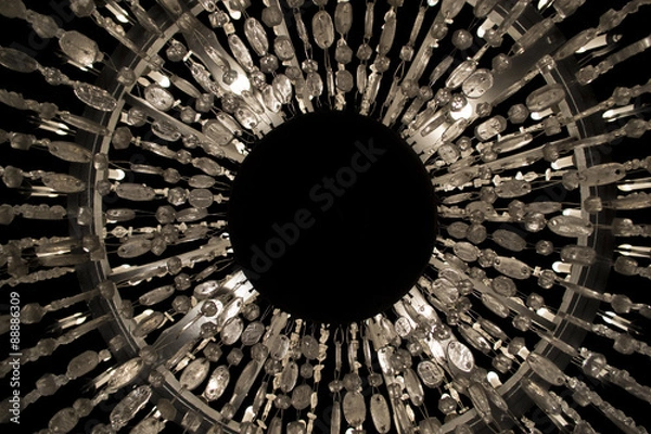 Obraz Luxury quartz chandelier