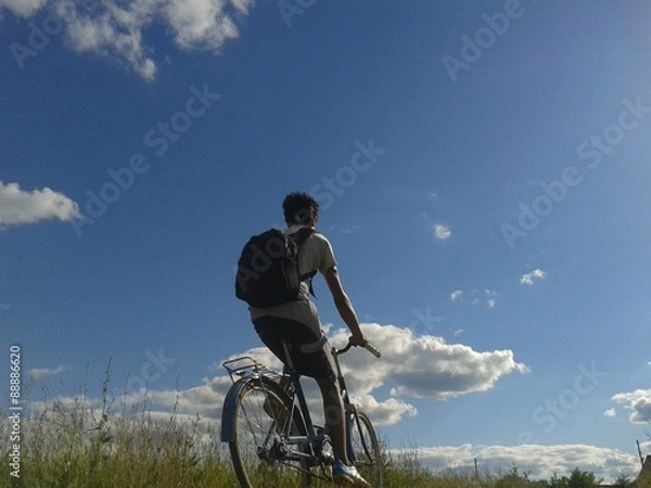 Obraz Ride on the bicycle