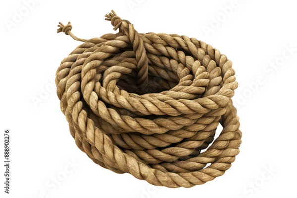 Fototapeta Cord lanyd isolated on transparent background