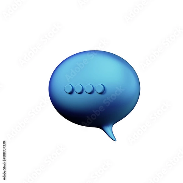 Fototapeta Various toon 3D icons and signs