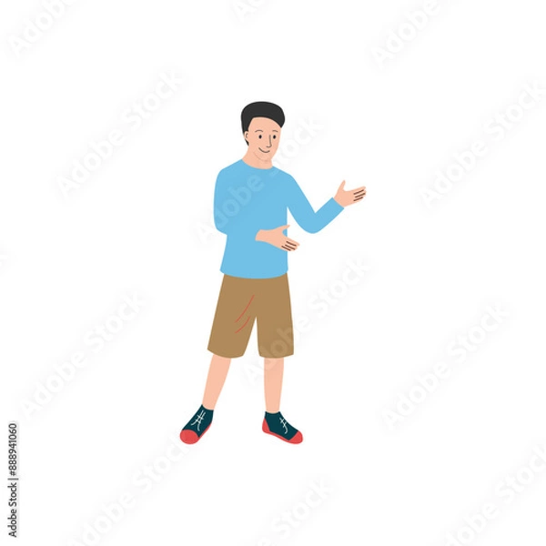 Obraz pose of woman doing activity workout