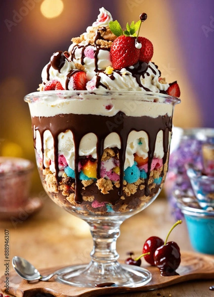 Obraz ice cream dessert