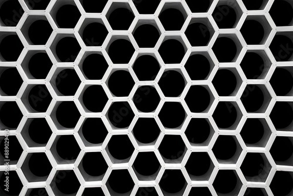 Fototapeta seamless pattern with hexagons