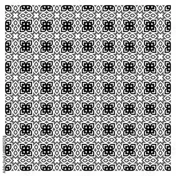 Obraz Seamless patern design template illustration