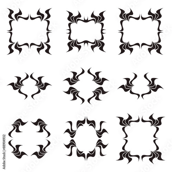 Fototapeta Abstract frames