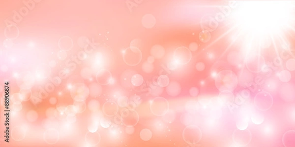 Obraz 光　雪　背景