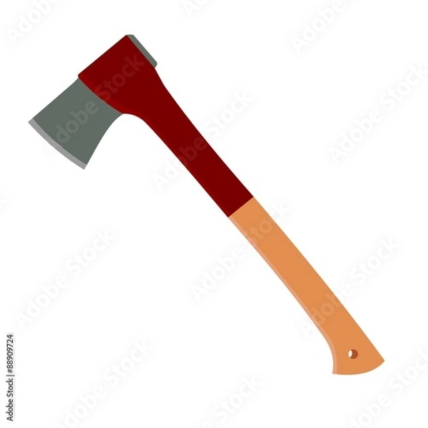 Obraz Realistic illustration axe