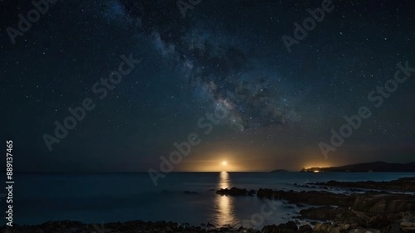 Obraz sunset over the sea