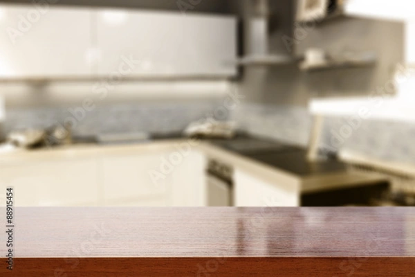 Fototapeta kitchen interior place 