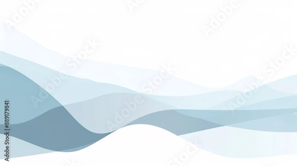 Obraz abstract blue wave background