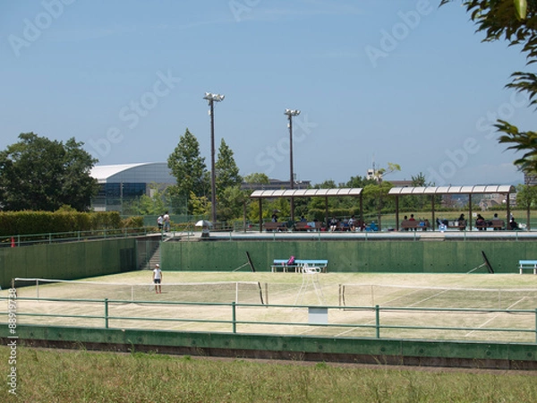 Obraz テニスコート