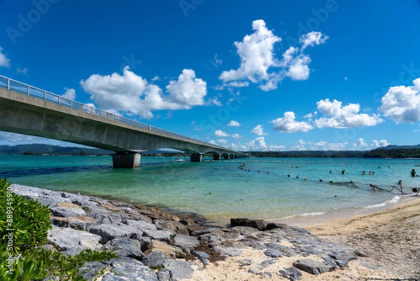 Obraz bridge over the sea