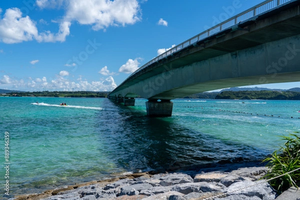 Obraz bridge over the river