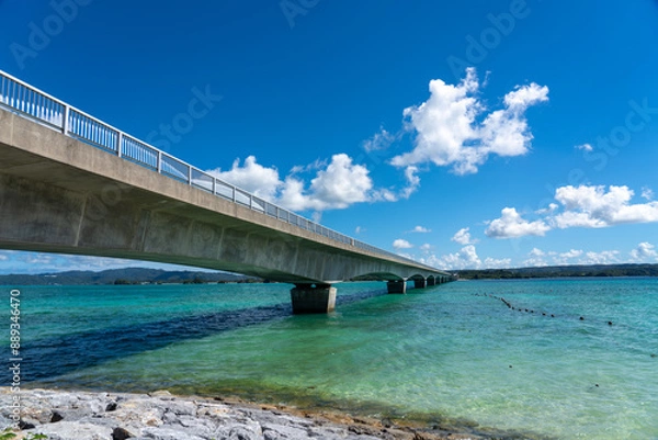 Obraz bridge over the river