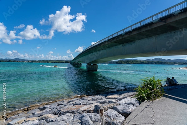 Obraz bridge over the sea