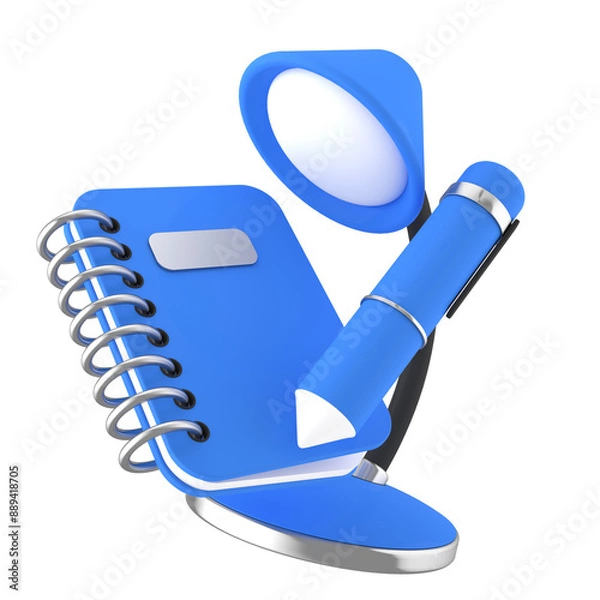 Obraz Back to School 3D Icon , Pack