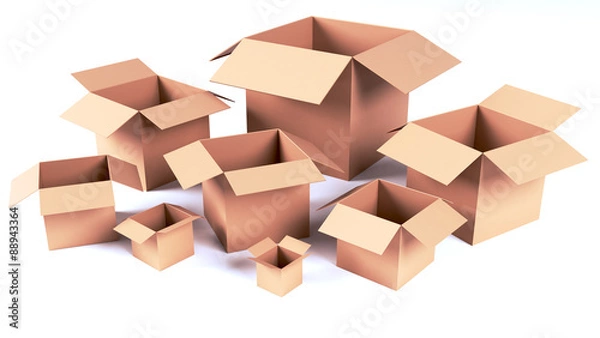 Obraz Cardboard Boxes 