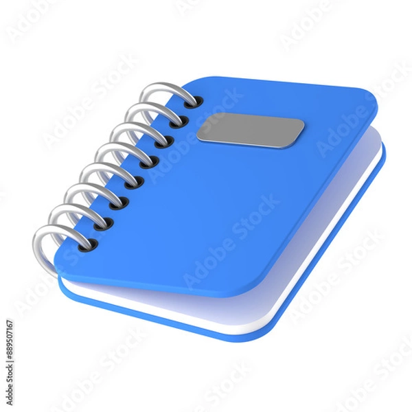 Obraz Back to School 3D Icon , Notebook