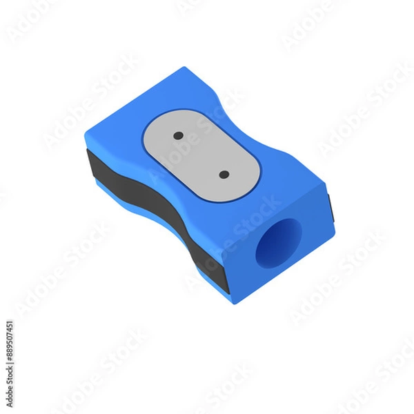 Obraz Back to School 3D Icon , Pencil Sharpener