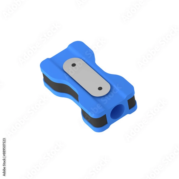 Obraz Back to School 3D Icon , Pencil Sharpener