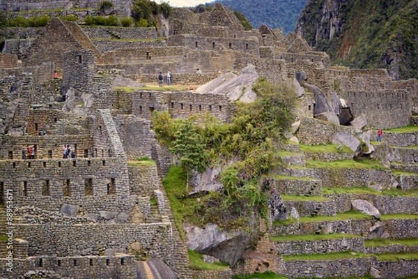 Obraz Ruiny Machu Picchu, Peru