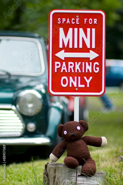 Fototapeta Mini Cooper's Parking