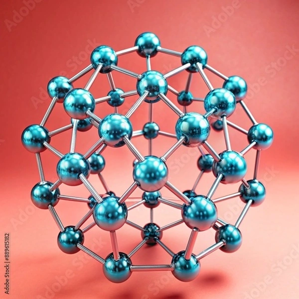 Fototapeta Nanotechnology Generative AI