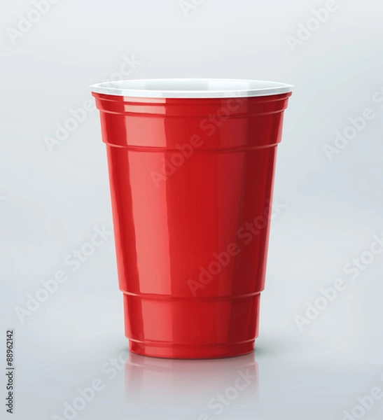 Fototapeta Czerwony Puchar Party