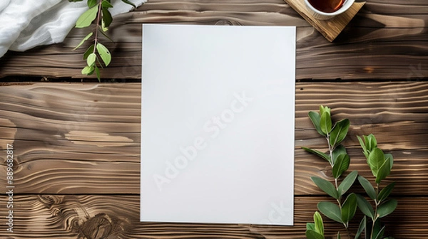 Fototapeta Blank Paper