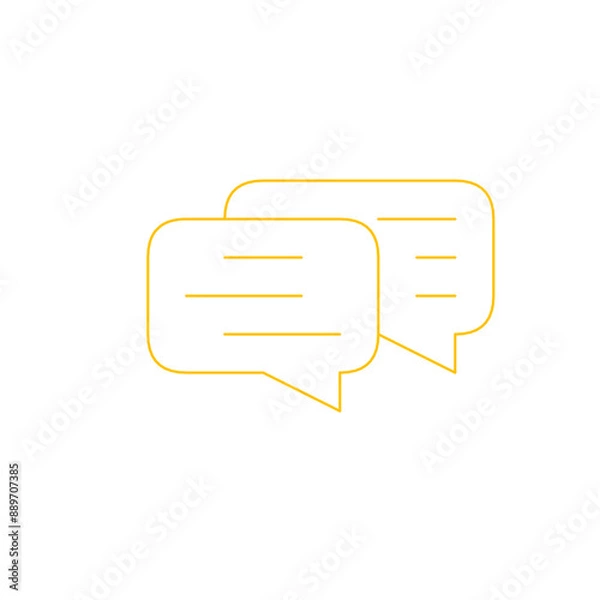 Obraz chat bubble typing podcast doodles